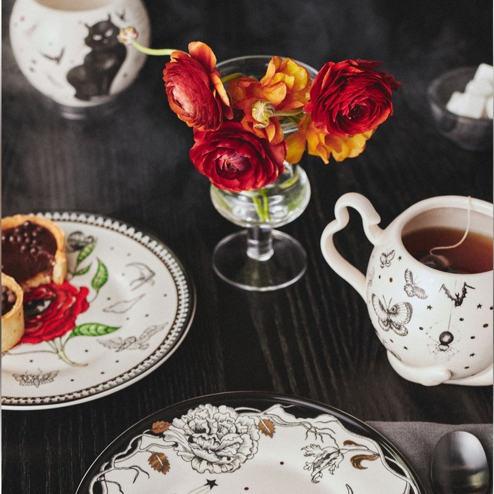 4 piece set Florence Balducci for Anthropologie’s Halloween line